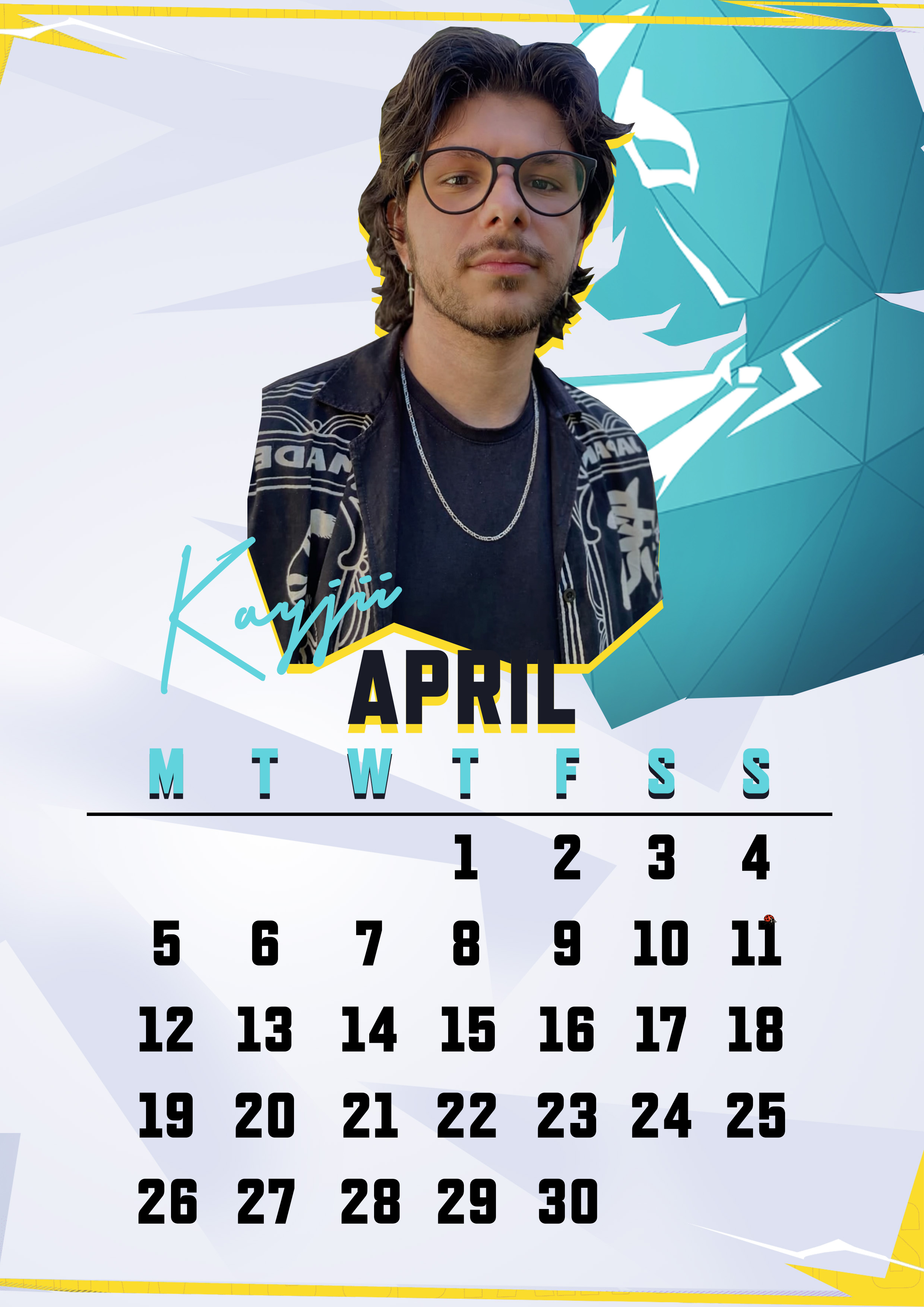 April calendar preview