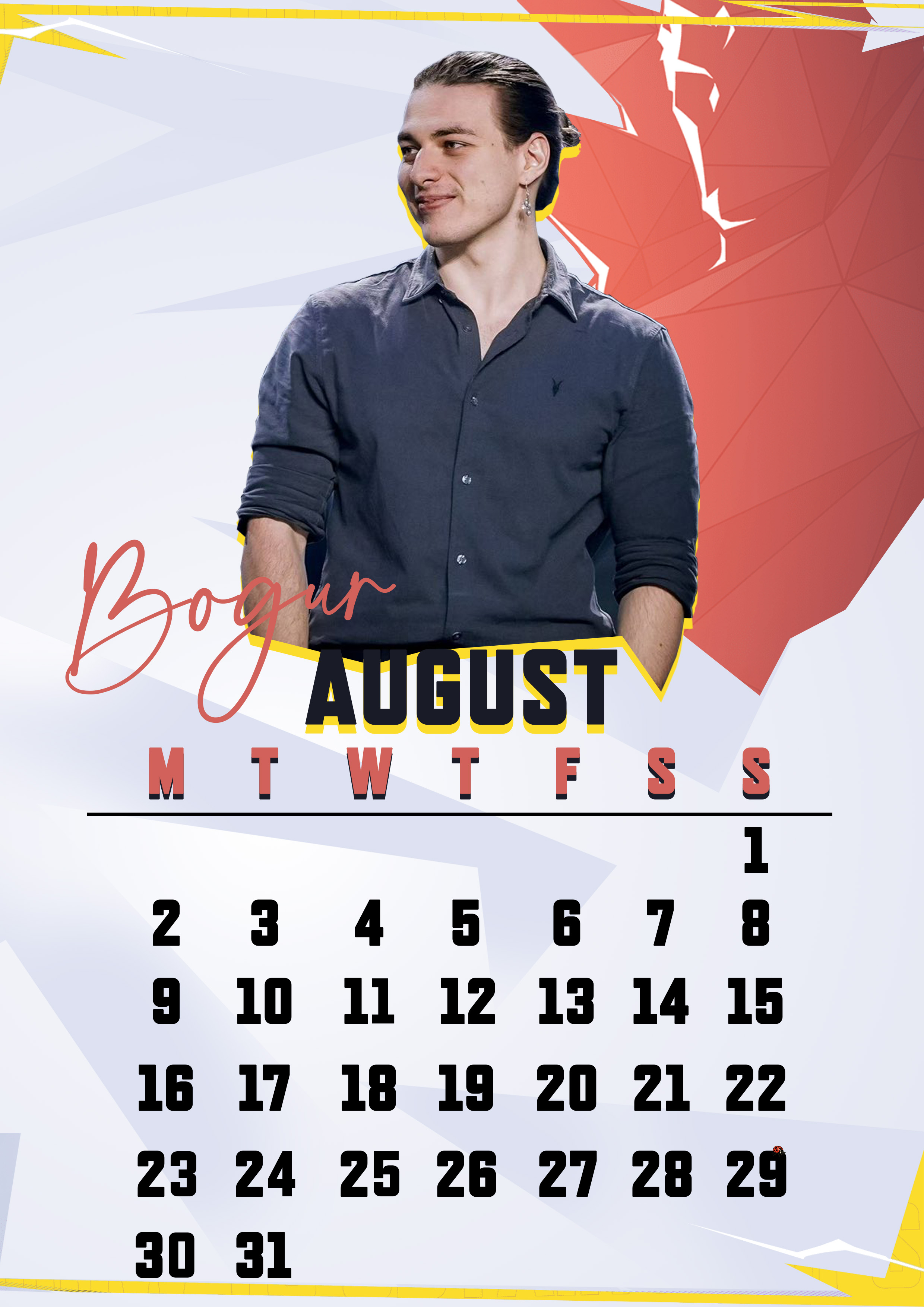 August calendar preview